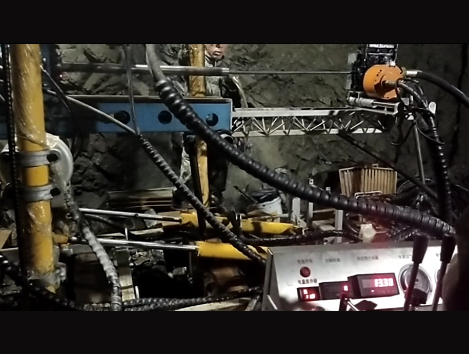 钢索取芯取芯效率——水平30米取芯所用时间